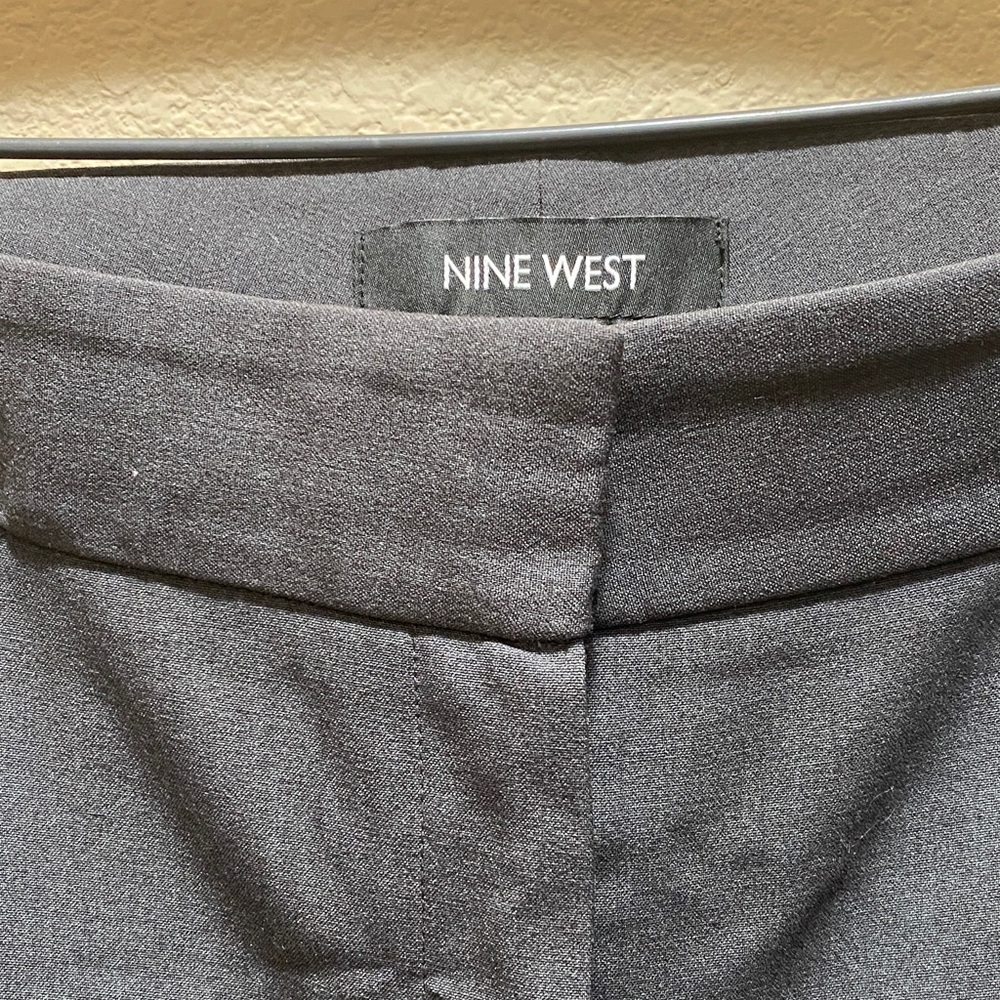 Nine West Charcoal Gray Trousers